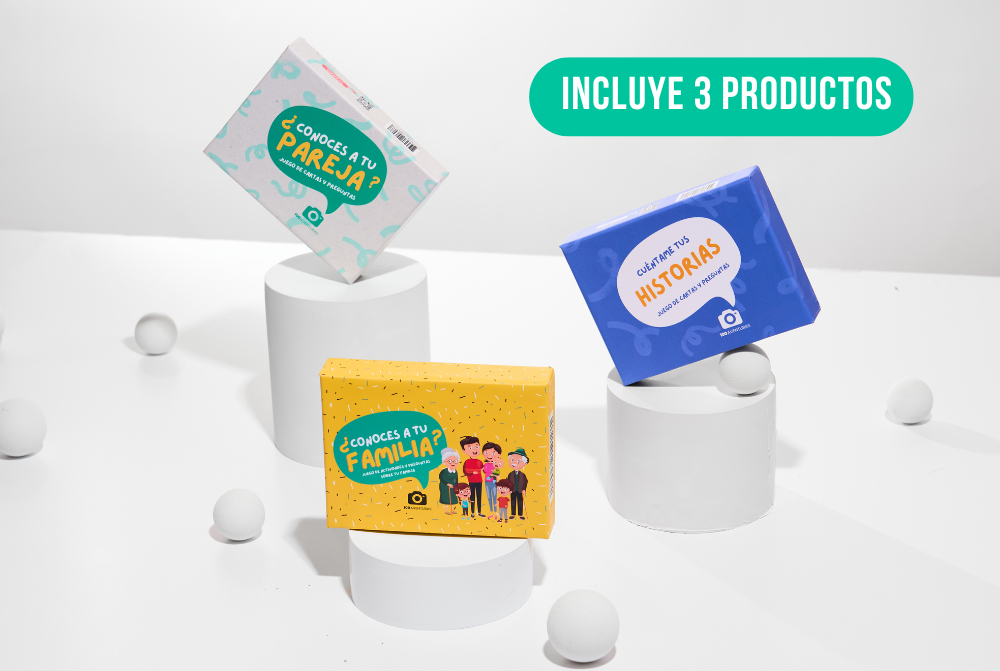 Pack Diversión: Incluye 3 Juegos de Cartas
