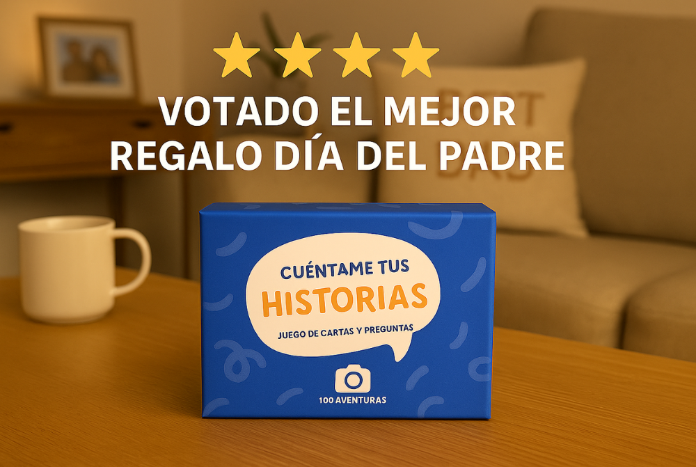 Papá, Cuéntame tus historias – Juego de cartas para el Día del Padre