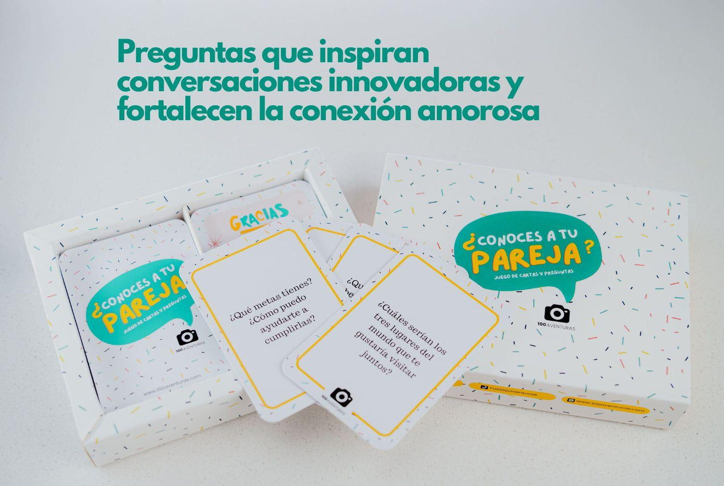 Cartas de Parejas | Conexiones Profundas - 100Aventuras Chile