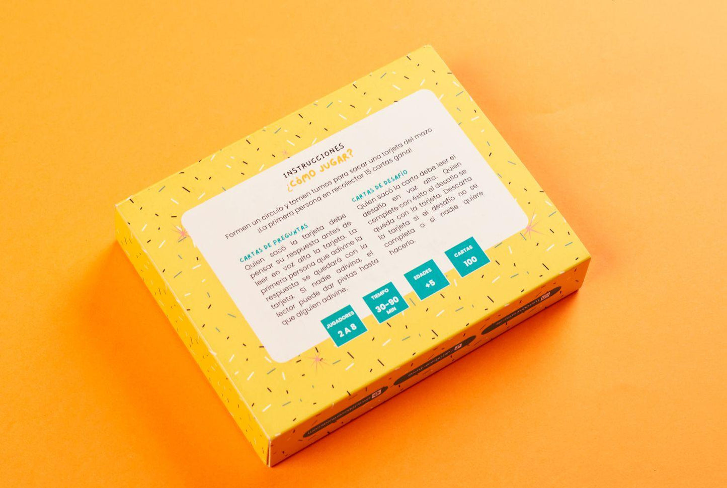 ¿Conoces a tu Familia? Juego de Cartas Familiar - 100Aventuras Chile