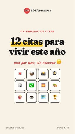 Portada de 12 citas para vivir este año