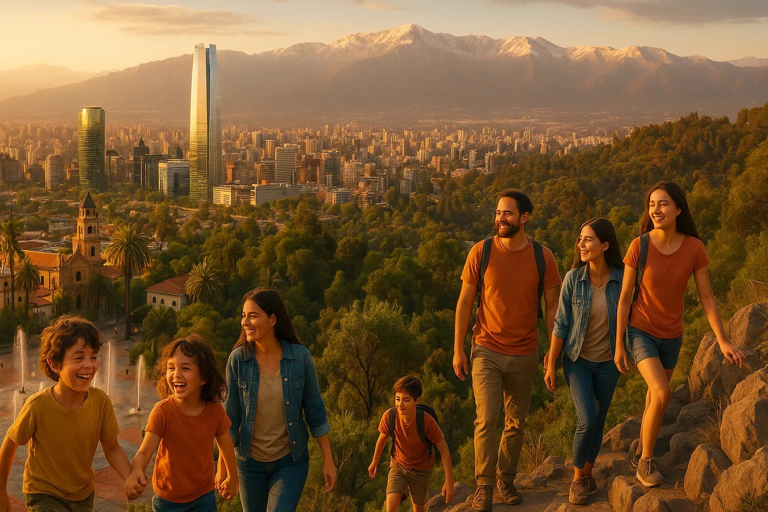 Actividades para hacer en familia en Santiago: guía de panoramas únicos