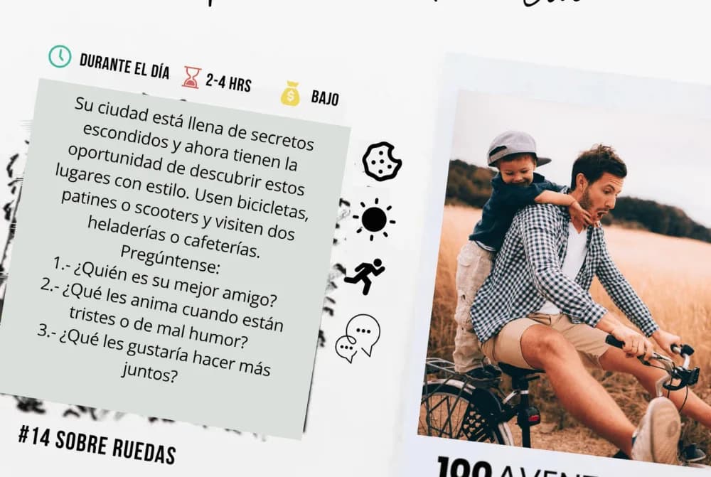 Pack Familiar: Cartas y Álbum 100 Aventuras para Niños y Jóvenes - 100Aventuras Chile