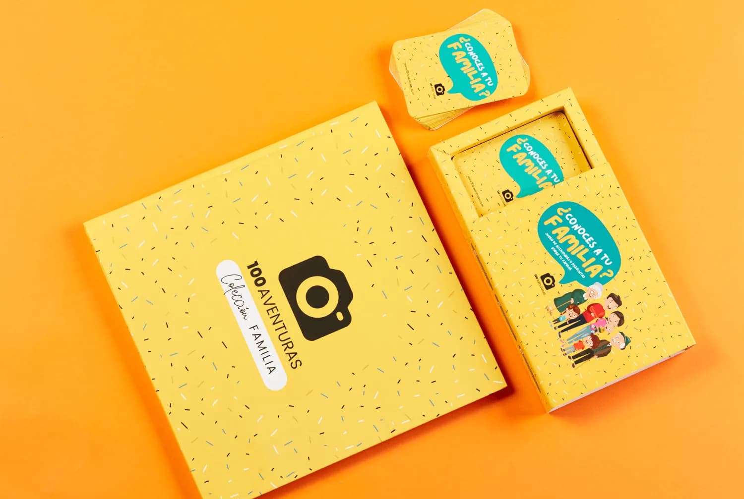 Pack Familiar: Cartas y Álbum 100 Aventuras para Niños y Jóvenes - 100Aventuras Chile