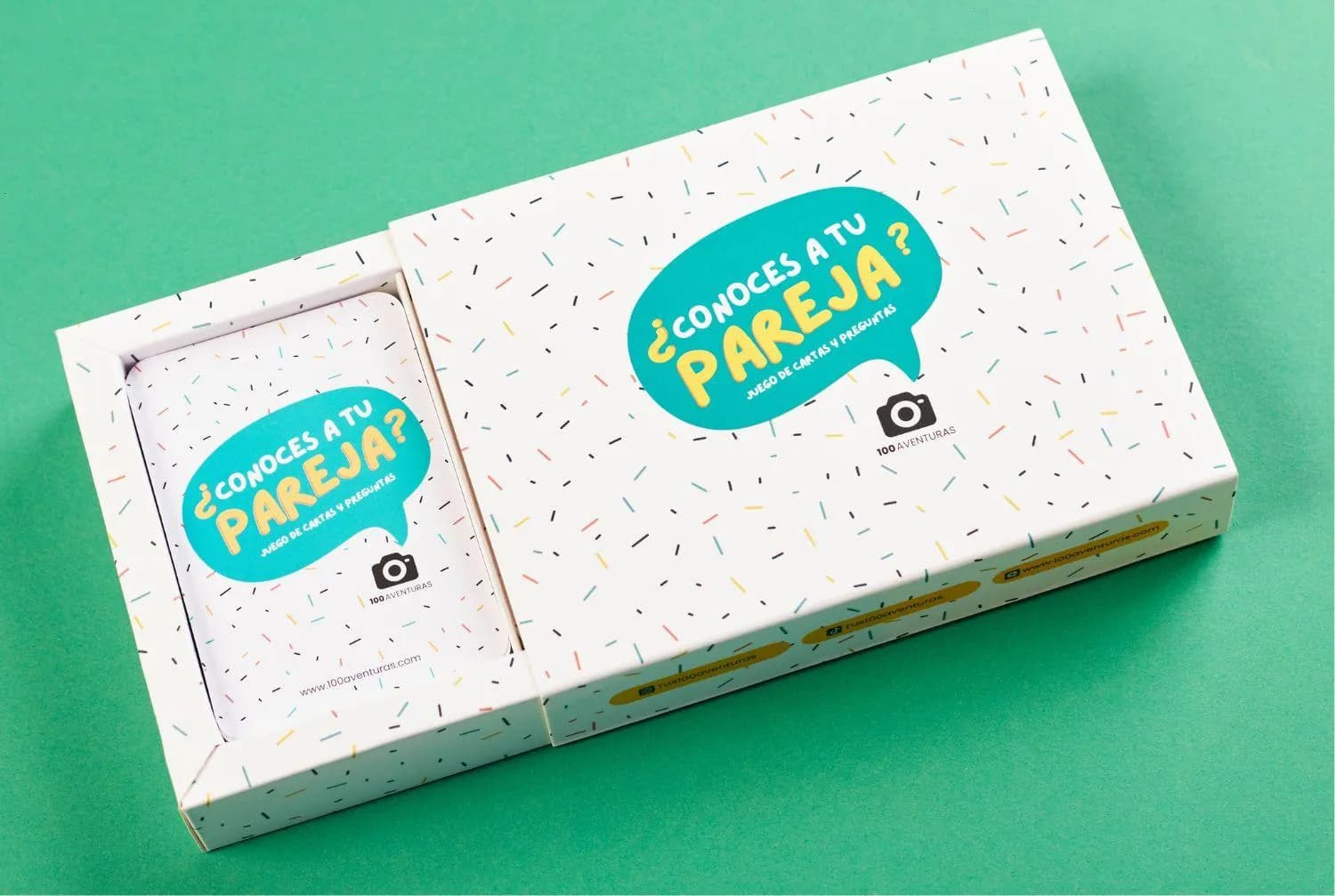 Pack de Conexión Profunda: Álbum 100 Aventuras y Cartas para Parejas - 100Aventuras Chile