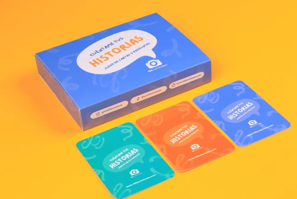 Papá, Cuéntame tus historias – Juego de cartas