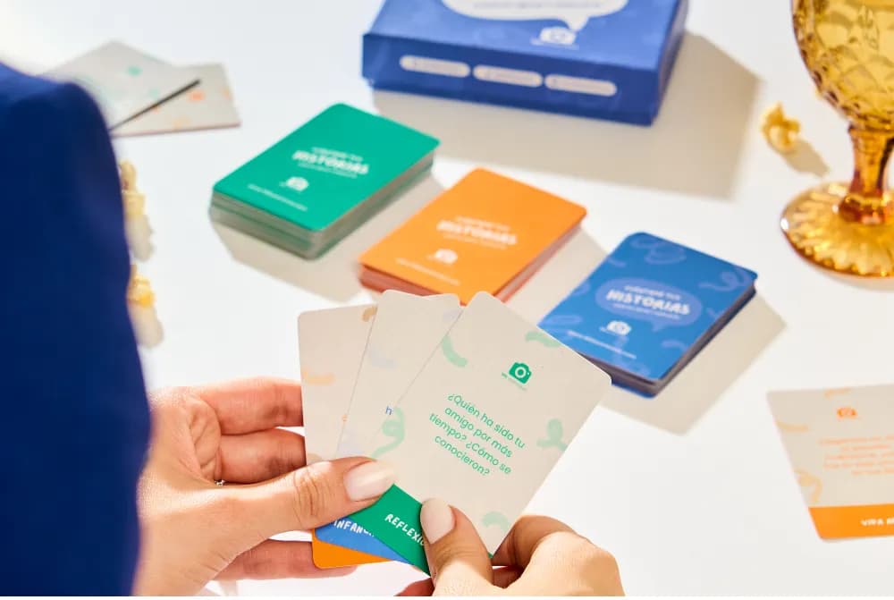 Papá, Cuéntame tus historias – Juego de cartas