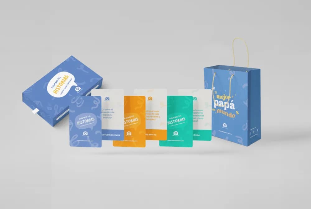 Papá, Cuéntame tus historias – Juego de cartas