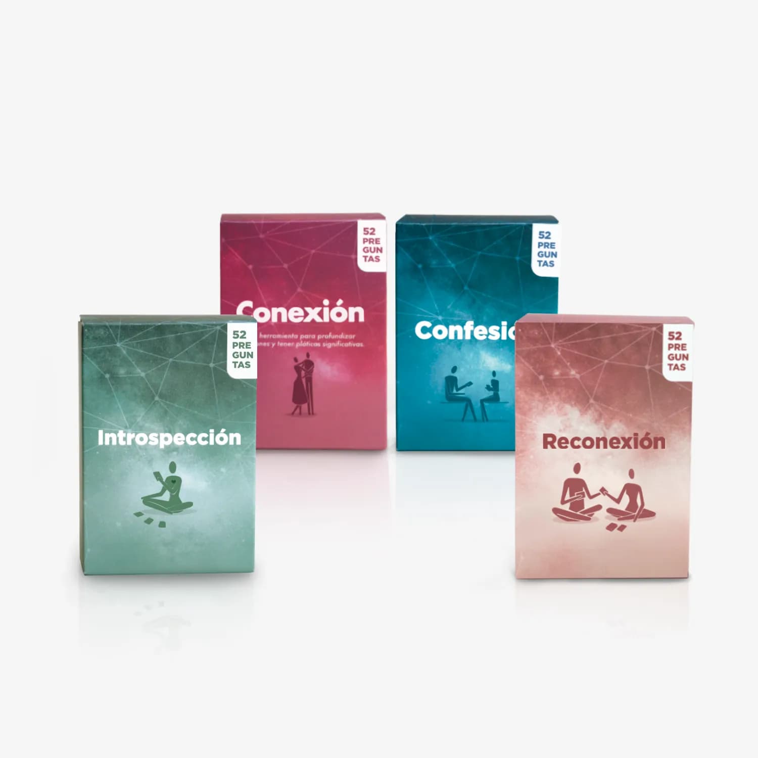 Set completo de 4 barajas