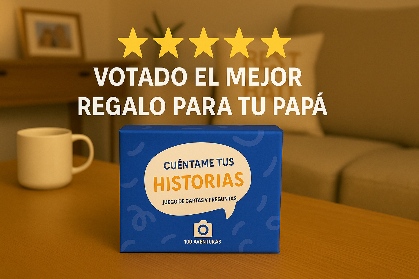 Papá, Cuéntame tus historias – Juego de cartas