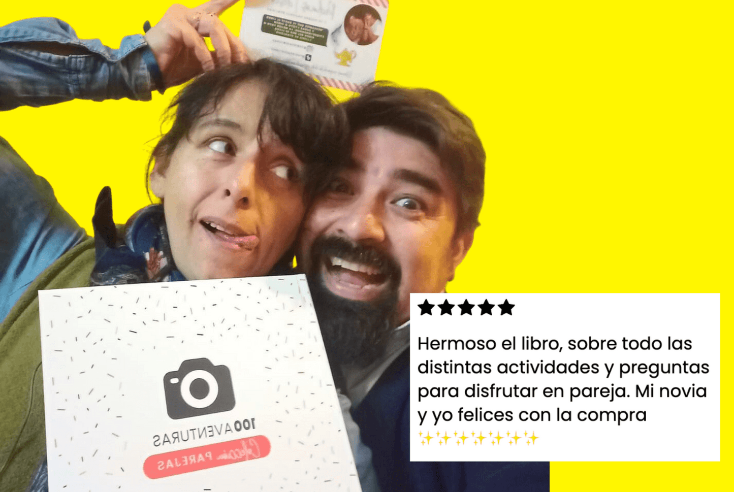 Pack de Conexión Profunda: Álbum 100 Aventuras y Cartas para Parejas - 100Aventuras Chile
