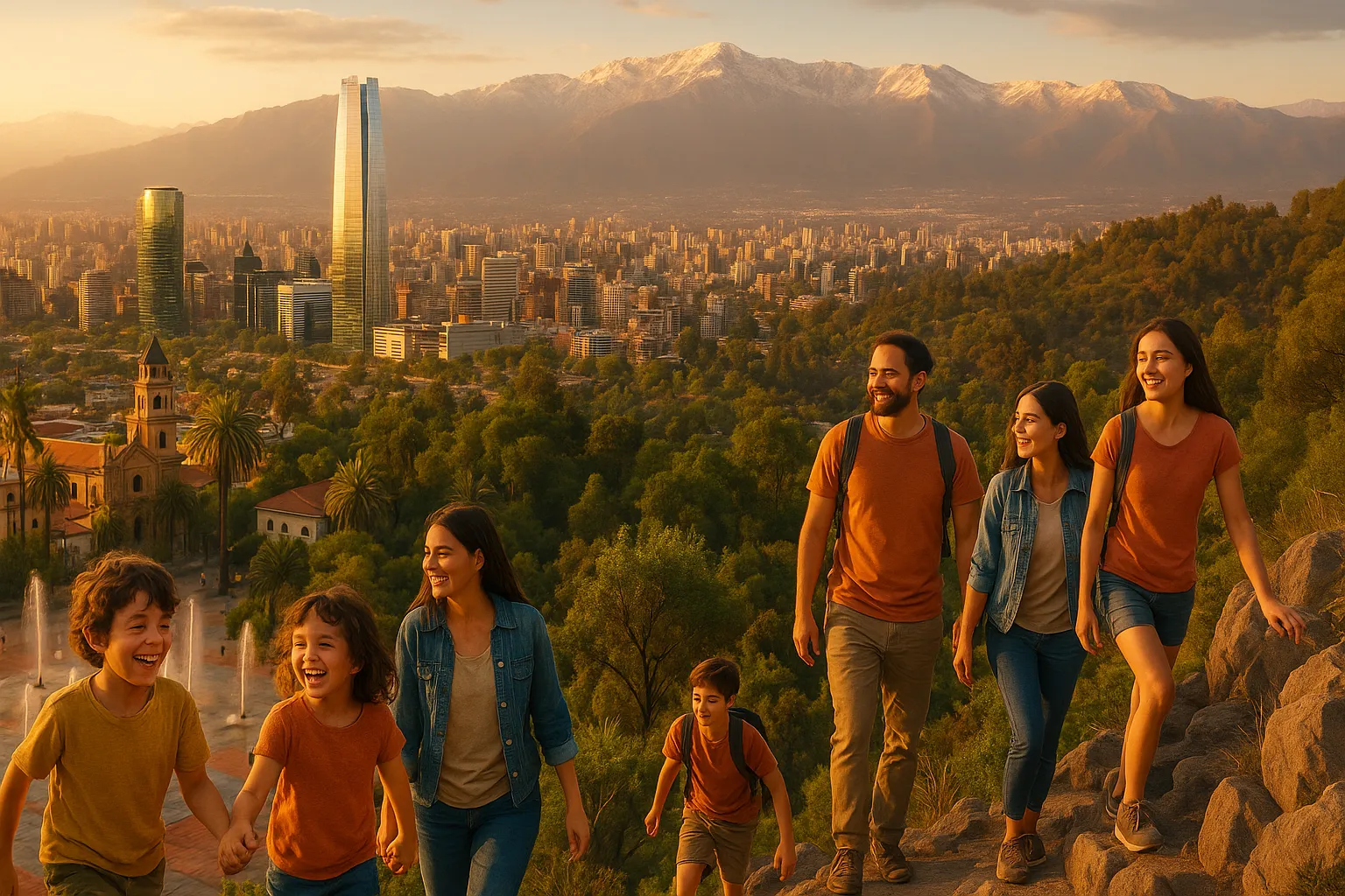 Actividades para hacer en familia en Santiago: guía de panoramas únicos